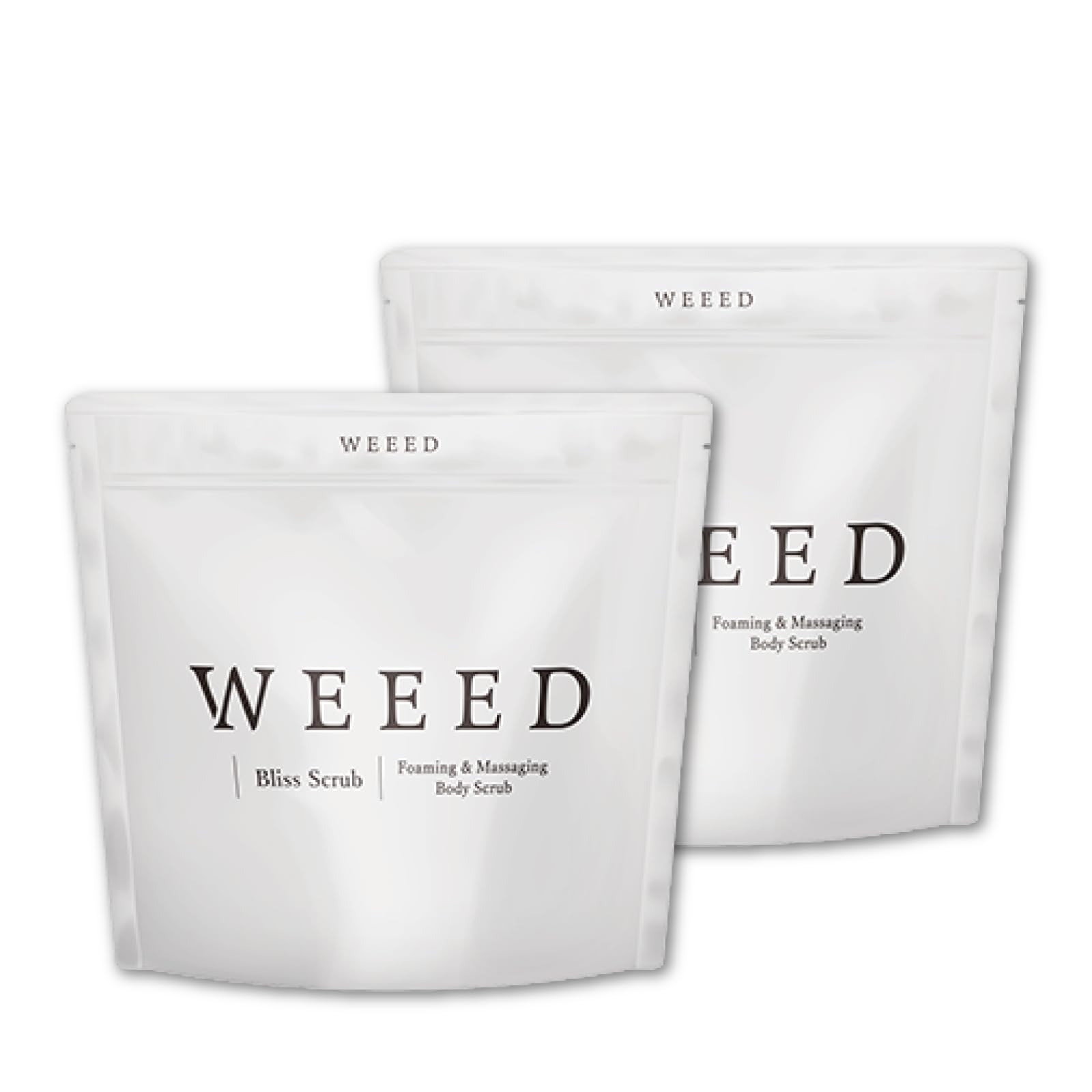 

WEEED Bliss Scrub Body Vanilla Lavender Made in 120g of Scrub, Salt, & Scent, Medicated, Japan, (Set 2)