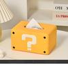 Mario Tissue Box Home Living Room Ornament Dining Table Cute Interesting Question Mark Paper Box