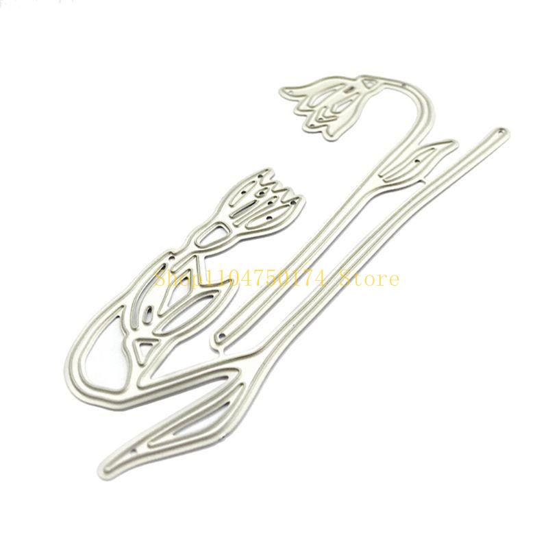 

Branch Flower Metal Cutting Dies Stencil Scrapbooking DIY Album Stamp Paper Card top sale срібний