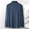 MONTAGUT Men's Fleece-Lined Business Long Sleeve Shirt