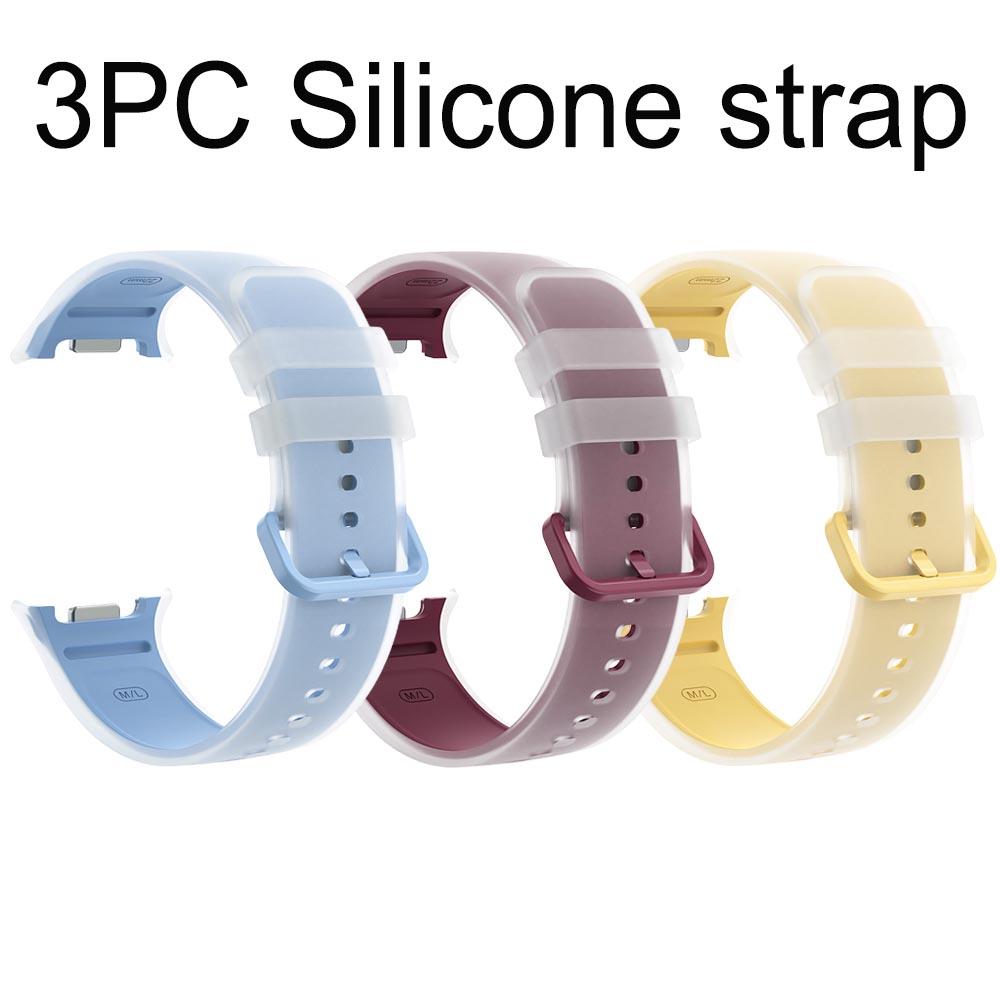 Cinturino Originale in Silicone per Samsung Galaxy Watch 9 40mm/44mm Cinturini per Samsung Galaxy Watch 8 Classic 40mm 44mm Braccialetto