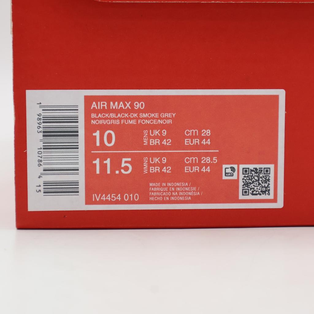 IV4454-010 Nike Air Max 90 "Black/Dark Smoke Gray" (Men's)