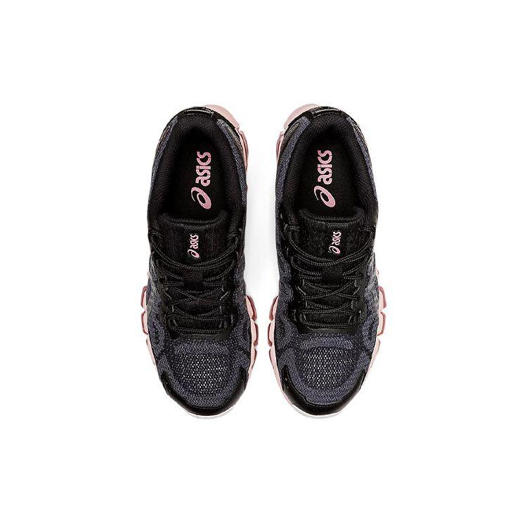 Asics Gel-Quantum 360 6 Comfortable Durable Breathable Low-Top Running Shoes Women sneaker Black Red 1202A038-001