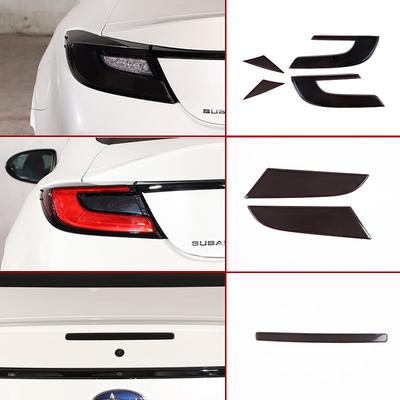 For Toyota 86/Subaru BRZ  Car Rear Brake Light Indicator Light Cover Reversing Light Cover Decorative Sticker Accessories