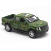 1/32 Toyota Pickup Truck Toy Model Can Open Doors Camouflage Car Music Light Simulation Pull Back Car for Kids Toys Gifts