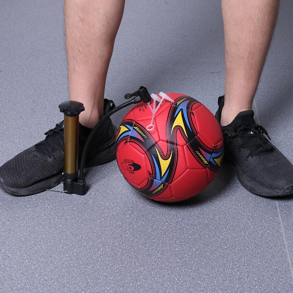 Lightweight Bicycle Tire Inflator Manual Pump for Bike Football Basketball Portable Small Pump Schrader Valve Adapter