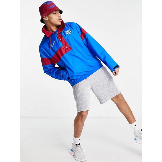 

Синяя куртка-анорак Nike Football FC Barcelona