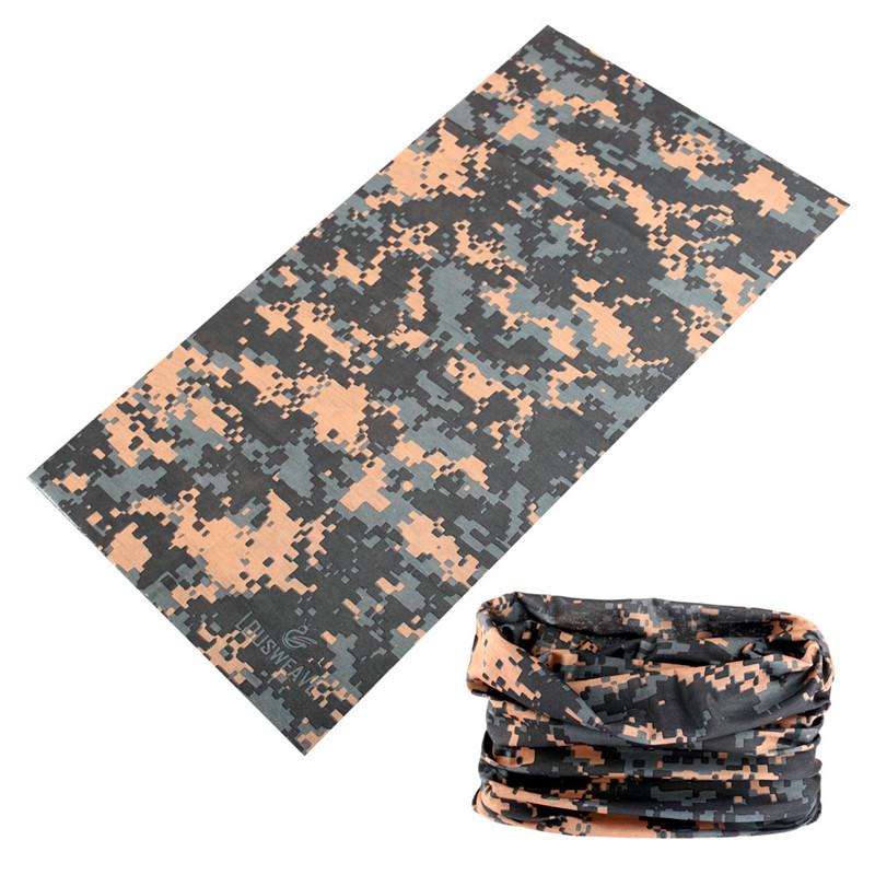 Magic Seamless Bandanas For Women Men Camouflage Head Scarf Tactical Mask Motorcycle Balaclava Buffs Camo Headband