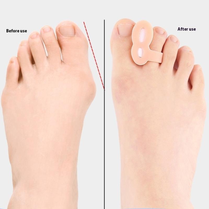 1pairs Toe Separator Bunion Corrector Gel Toe Spacer Toe Protector Relief Pain From Bunion Overlapping And Drifted Toe