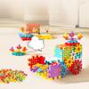 Electric STEM Building Blocks DIY Educational Toy Interlocking Gears Motorized Construction Kit Science Learning for Kids