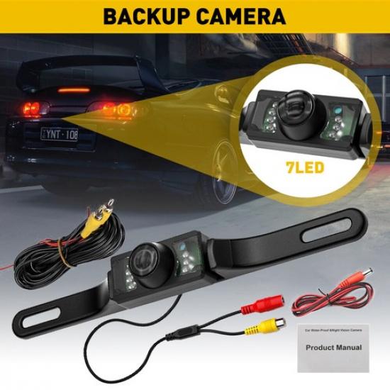Parking Camera Wide 170° Waterproof Night Vision Car Rear View Reverse Backup US