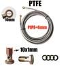 Braided Steel PTFE High Temperature Corrosion Resistant Hose Engine Vanos Oil Line Turbocharger Oil Supply Line