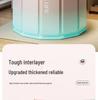 Faltbare tragbare Badewanne für Erwachsene - Groß, isoliert & mehrlagiges gestepptes Design