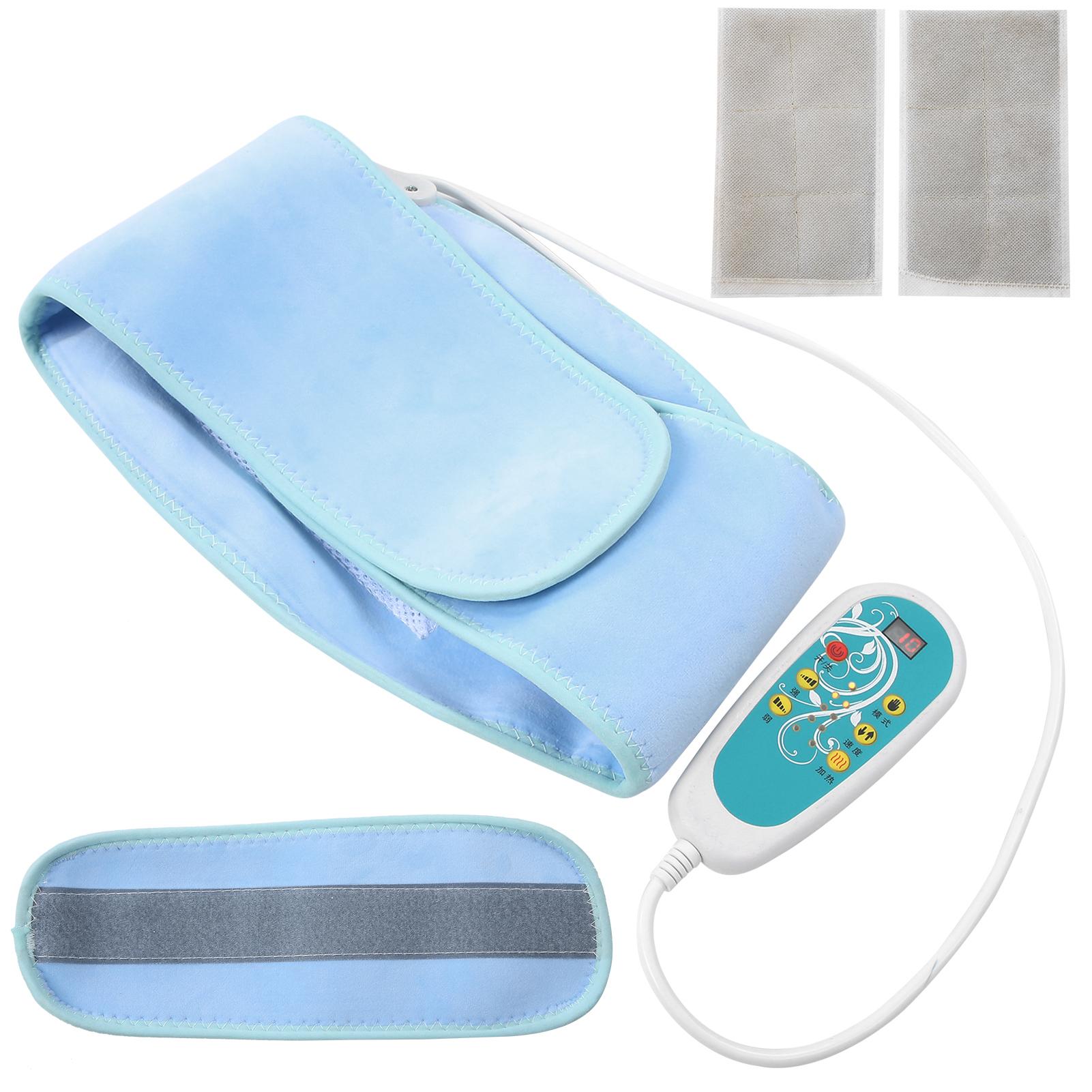 

Электрический пояс для талии, вибрационный массажер для живота, пояс для талии 100‑240 В, вилка US 100‑240 В US Plug