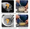 Non-stick Quick Egg Beater Bread Pastry Stainless Steel Dough Whisk Egg Mixer Hand Mixer Artisan Blender Kitchen Baking Tools