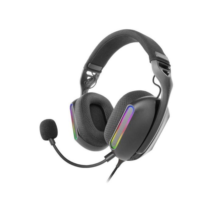 Mars Gaming Mh-pro Auriculares Rgb Flow Sonido Envolvente Almohadillas Air 3d Micrófono Negro