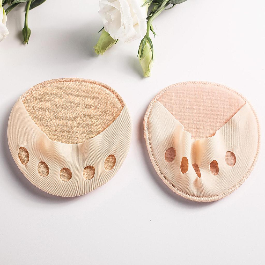 Shock-Absorbing Fingerless Socks: Pain-Proof Invisible Forefoot Pads for High Heels