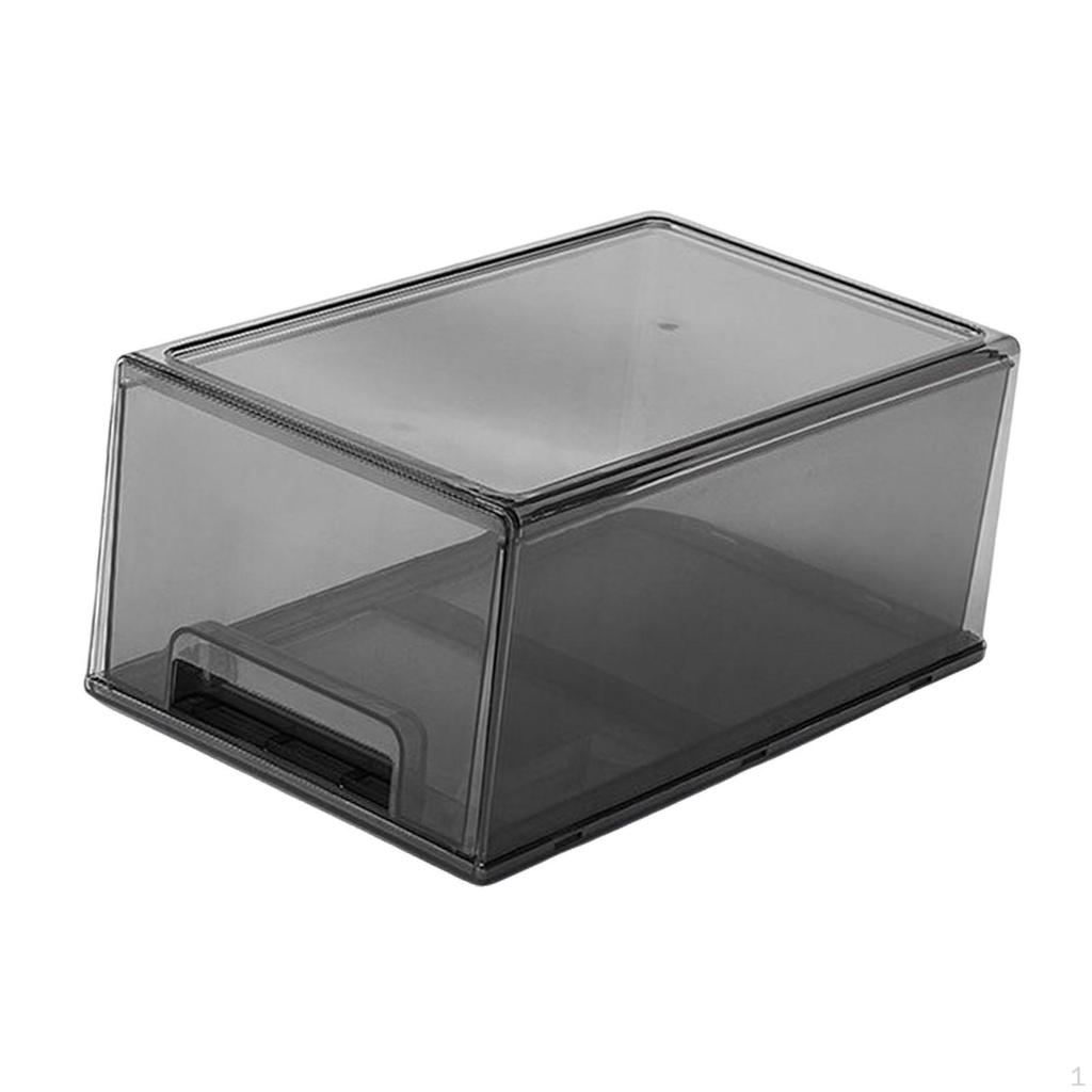 Acrylic Container for Desk Storage with Drawer