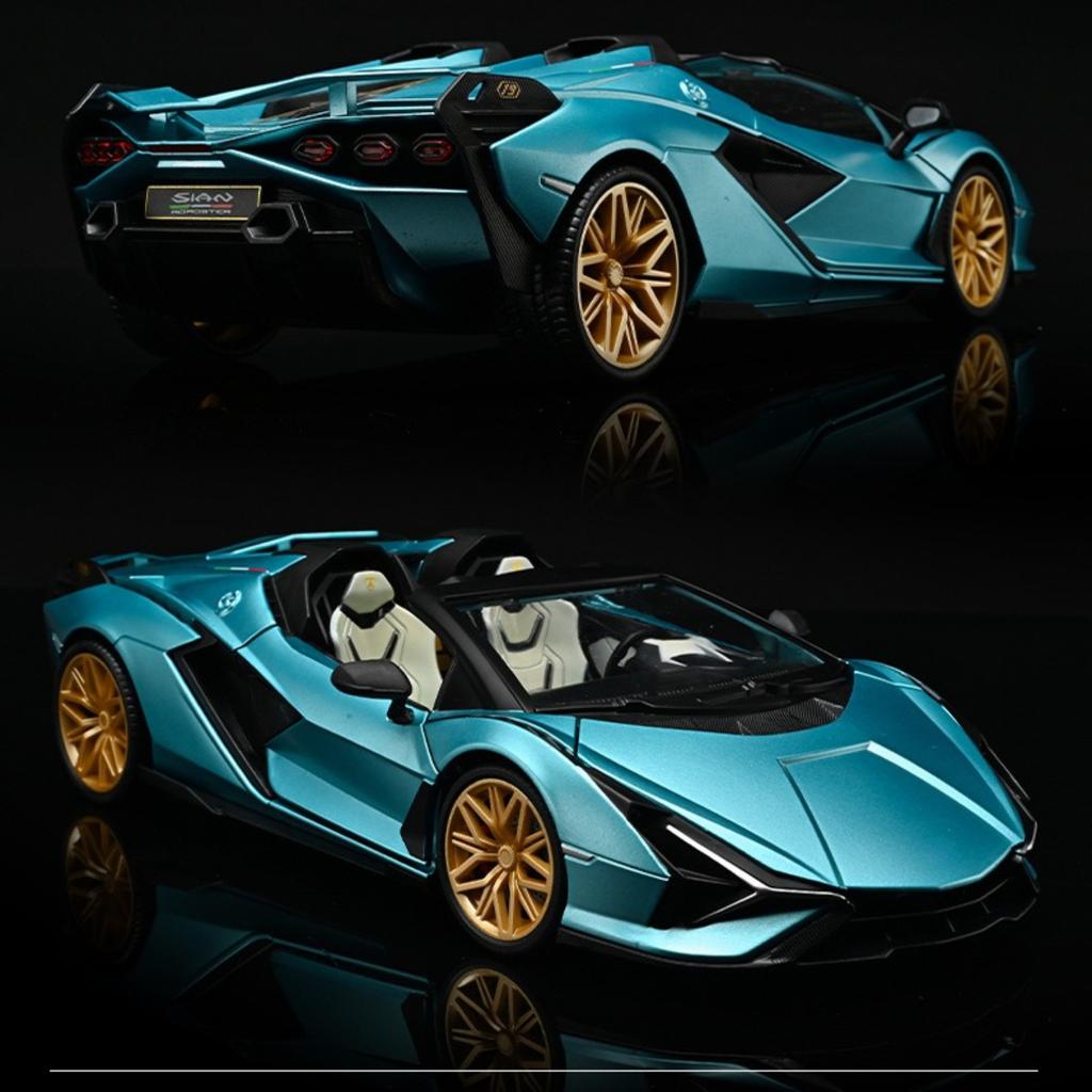 1:18 Sian Roadster Sports Car Simulation Alloy Car Model Limited Edition Hobby Collection Toy Gift