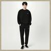 Li-Ning Breathable Simple Versatile Round Neck Comfortable Commuter Sweatshirt Set Men Sweatshirt Set AWEV053-1