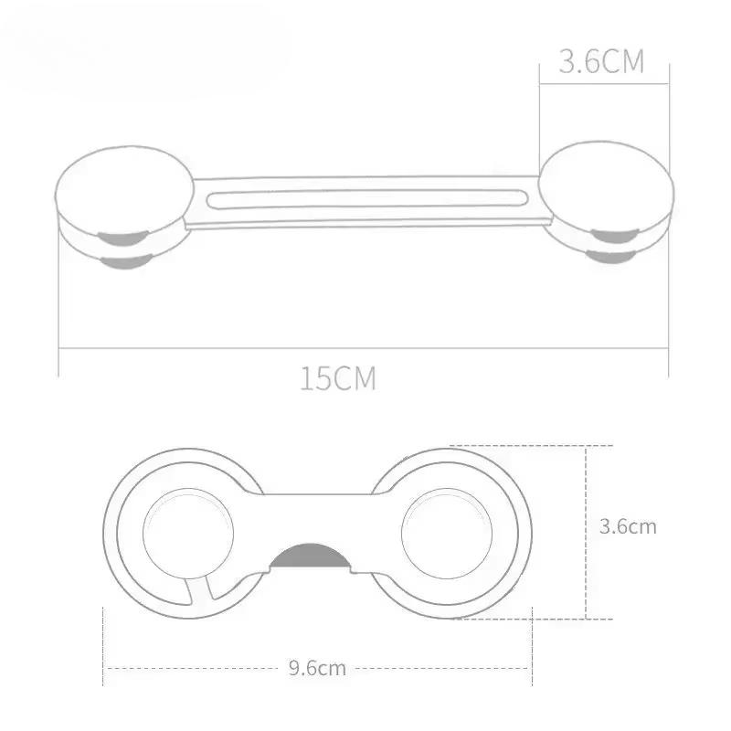 5PCS Baby Safety Multi-function Drawer Lock Security Lock Home Anti-pinch Safety Refrigerator Lock Baby Proofing Tools