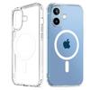 Transparent Magnetic Phone Case For iPhone 16 15 14 13 12 11 Pro Max Plus Wireless Charging Protective Cover Shell for Magsafe