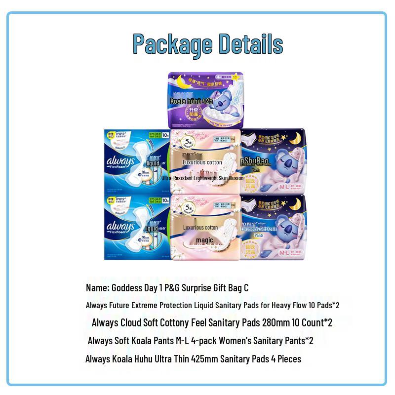 Whisper Sanitary Pad Care Set