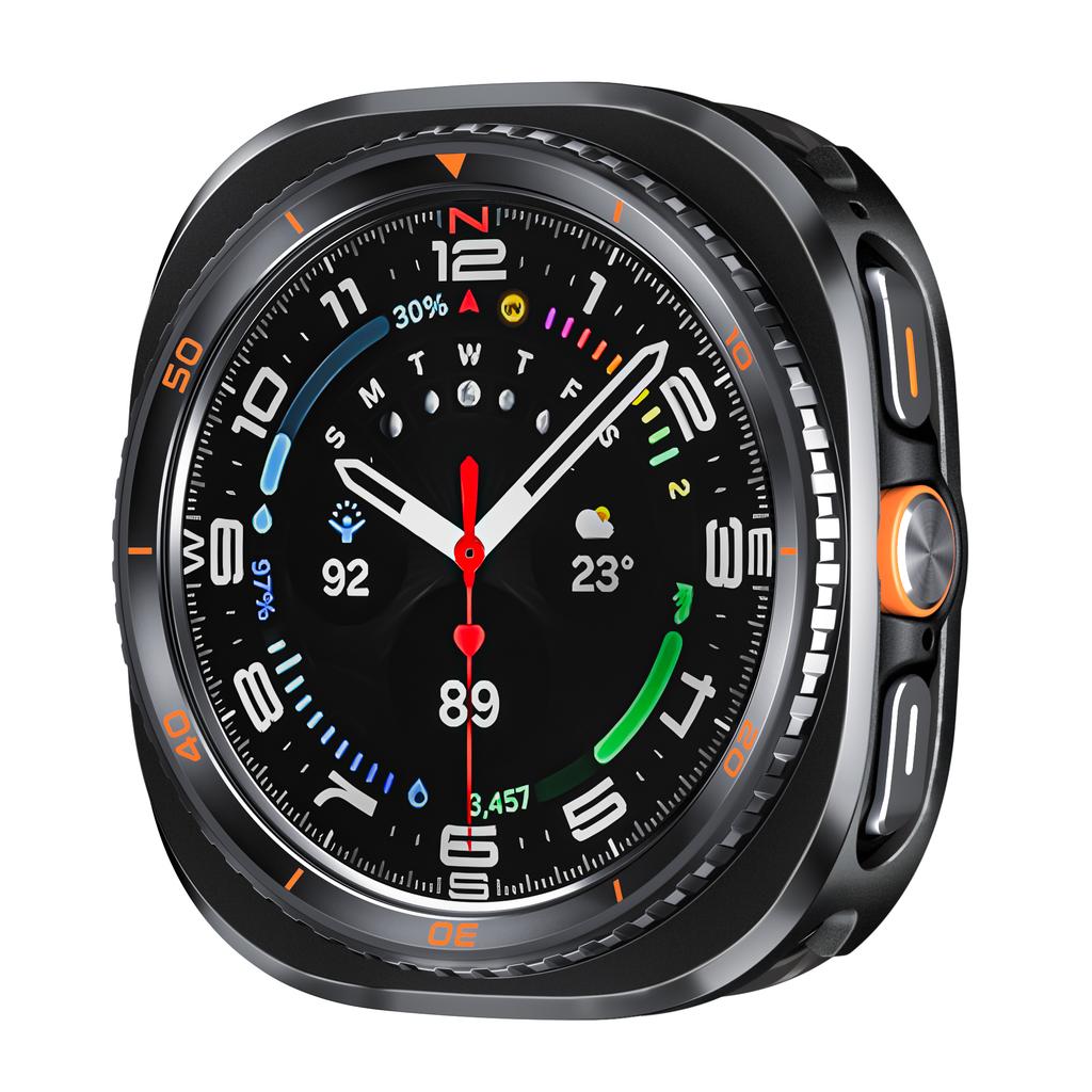 Luxury Metal Case for Samsung Galaxy Watch Ultra2 2025 Protective Case Aluminium Alloy Bumper Shell for Galaxy Watch Ultra 47mm