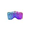 Women's bag 2025 new candy color personalized creative shoulder bag i acrylic chain crossbody cloud bag tide