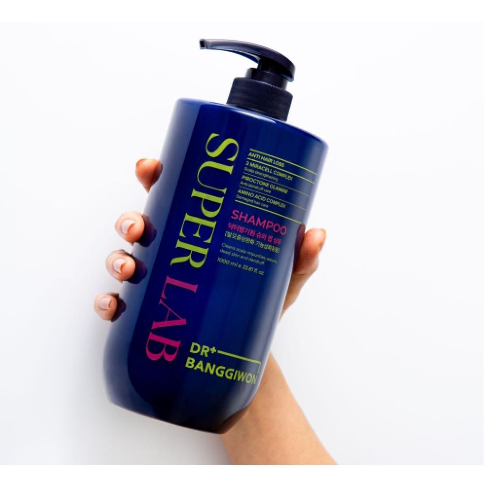 

Dr.banggiwon Super Lab Шампунь проти випадіння волосся 1000 мл Найкращий клінічний шампунь для очищення шкіри голови FREE