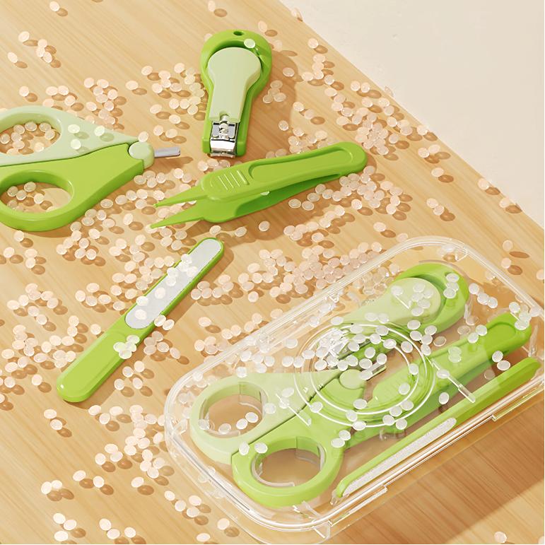 Baby Nail Clipper Set, Nail Scissors Specially For Newborn Babies, Children's Nail File And Scissors With Anti-Pinch Nail Clippers