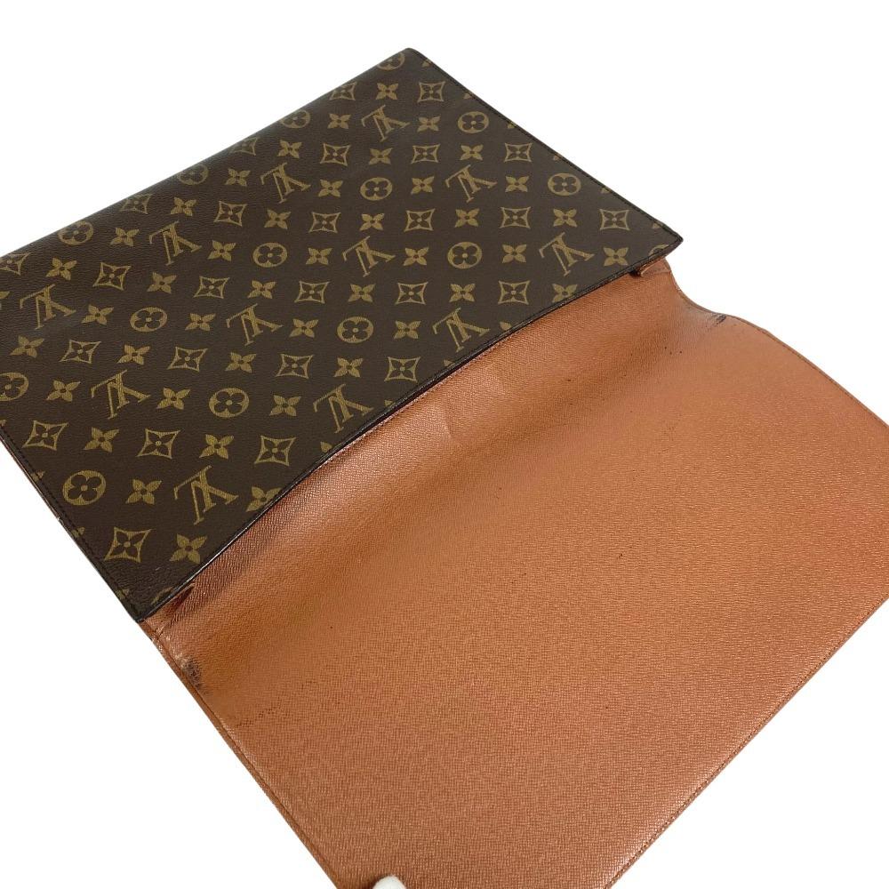Louis Vuitton M51801 Monogram porto envelope Bag Document Bag Clutch bag Brown