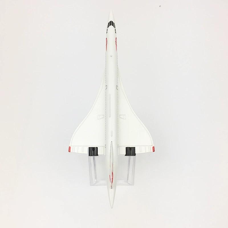 Replica Alloy Model 16cm Concorde Air British 1:400 Scale Metal Aircraft Diecast Model Aviation Plane Collectible Toys For Gift