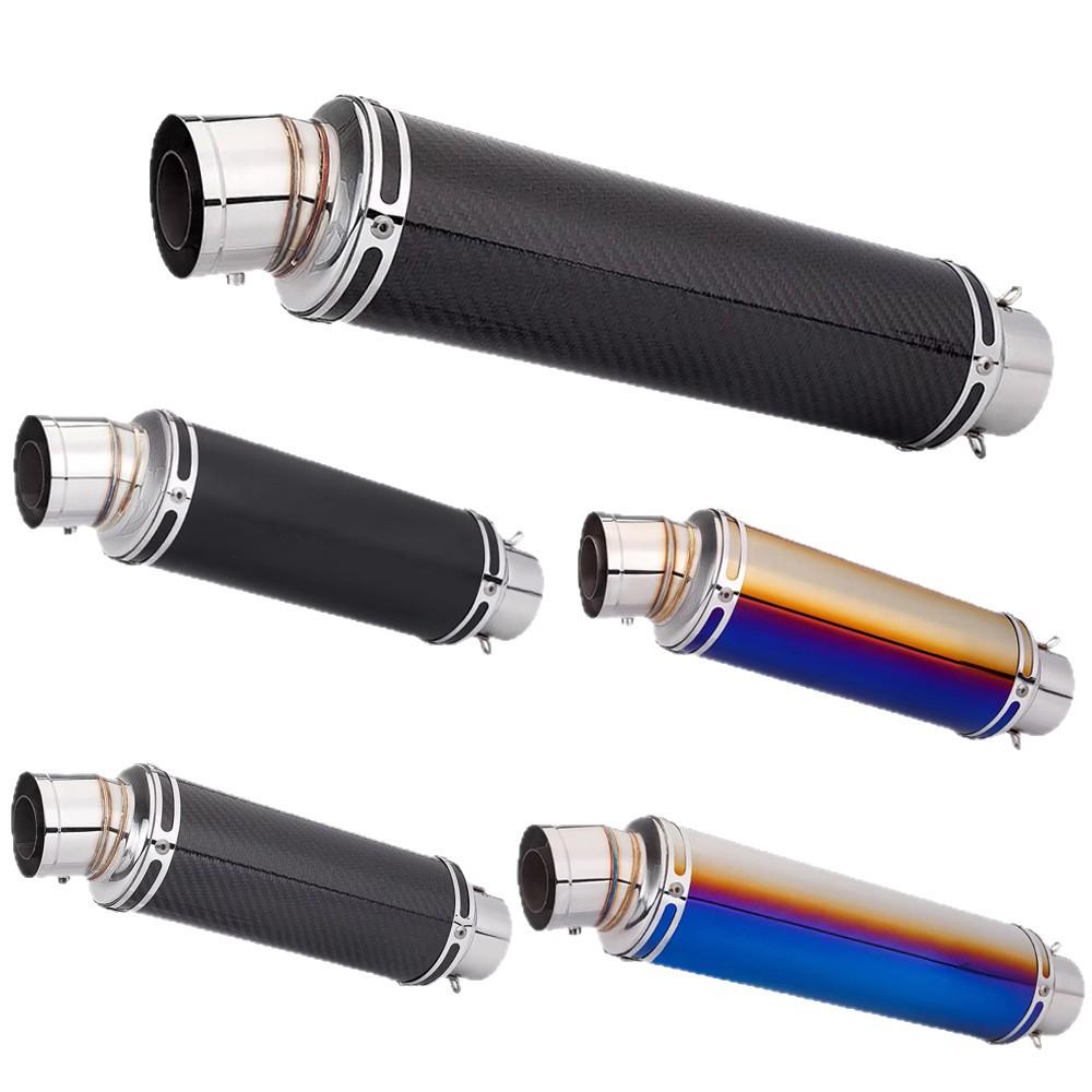 Universal 60mm Tail Section Exhaust for MT09, CBR500R, Z900 - C29 Small Cannon Elbow