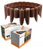 Garden Palisade, Plastic, Brown, 24 M, Lawn