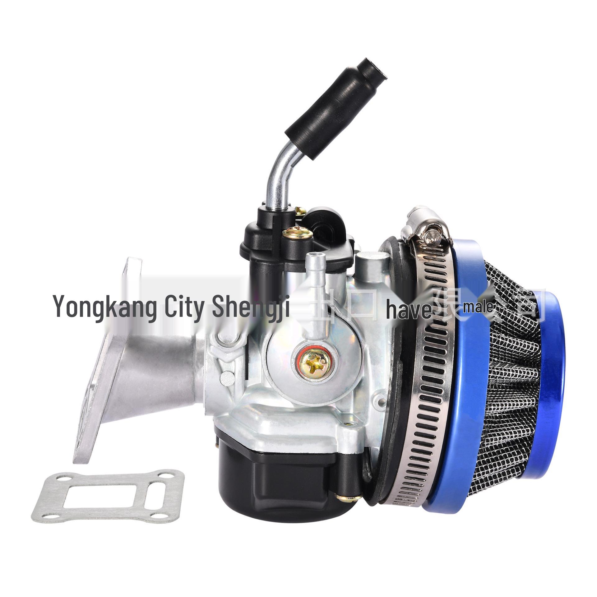 

58mm Air Filter & Carburetor Kit for 47cc/49cc 2-Stroke Pocket Bike/ATV Engine 58mm