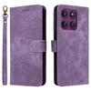 For Motorola Edge 60 Pro 5G Case Wallet RFID Blocking PU Leather Phone Cover Stand with Strap