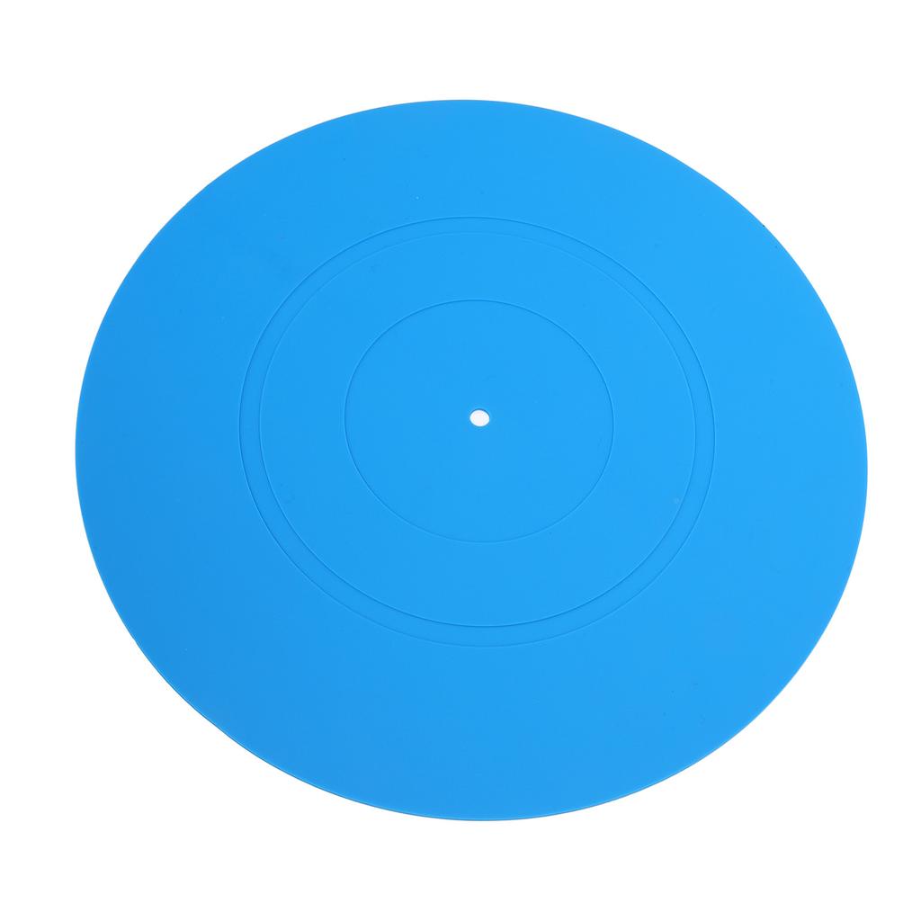 Turntable Mat Record Platter Slipmat Rubber Record Player Mat Universal for LP Record Players Reduce Noise Tighter Bass
