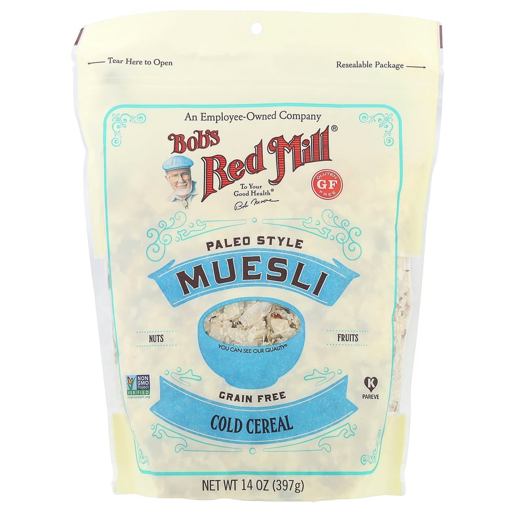 Bobs Red Mill Paleo Diet Gluten-Free Muesli 397g (14oz) 397g - 1 ea