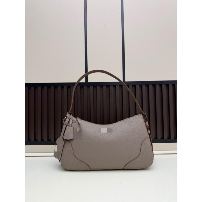 Womens 26 Hobo Bag Genuine Leather Crossbody Shoulder Handbag Large Size Versatile Fashion