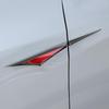 2 Stück Metall-Emblem-Abzeichen für Seitenflügel von Autos, 3D-Autoaufkleber aus Legierung - Selbstklebend, Kratzfest & Wasserdicht