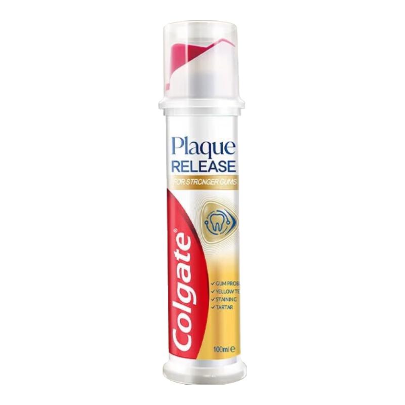 Зубная паста Colgate Plaque Deep Clean с помпой