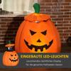 Self-inflating Halloween Decoration Halloween Pumpkin, Incl LEDs Outdoor Weatherproof, 76 X 64 X 115cm, Orange