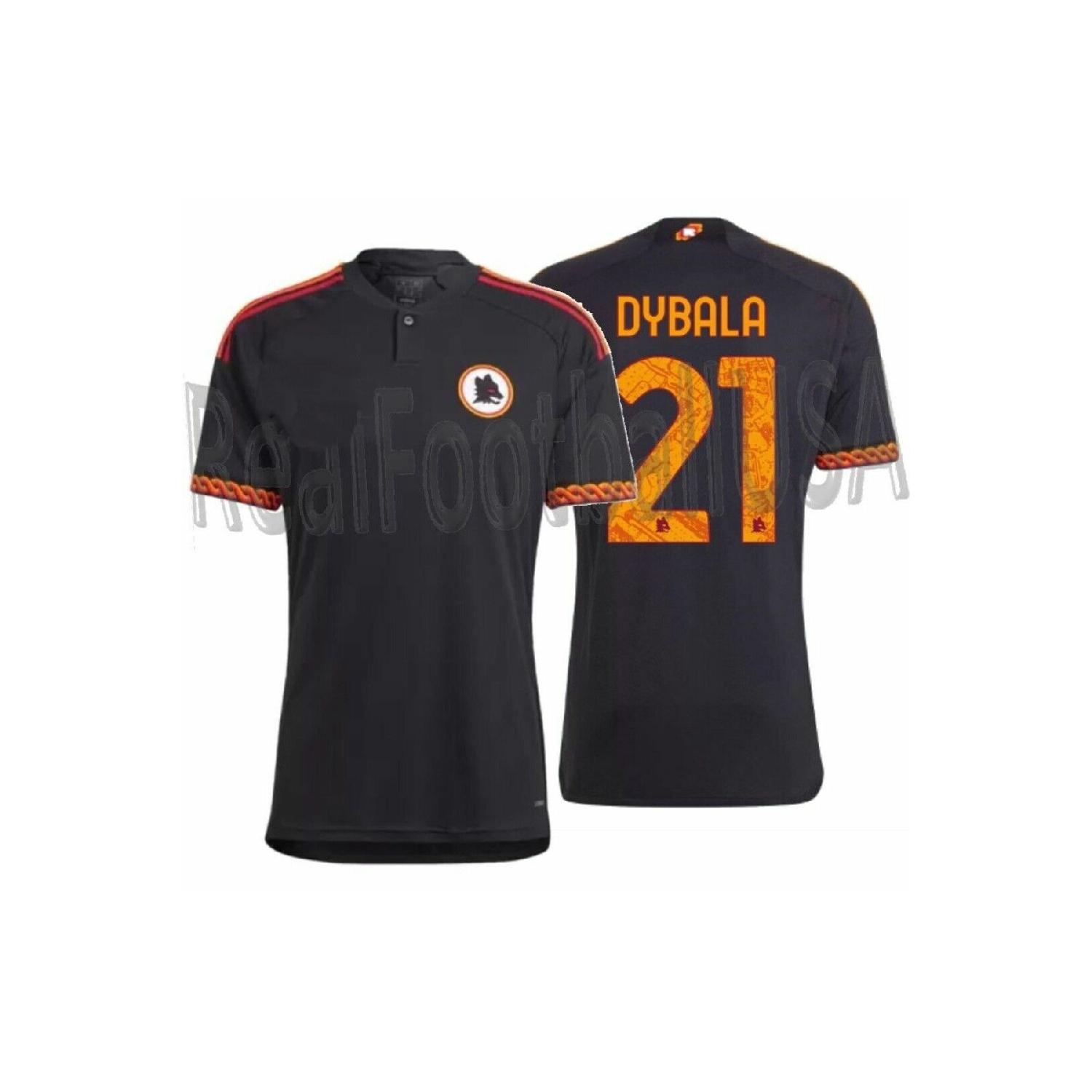 

Альтернативная майка Паоло Дибала нового сезона 2023/24 Рома