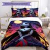 Christmas Nightmare Bedding Set Breathable Duvet Cover with Pillowcases Decorative Bed Linen for Bedroom Home Decoration Birthday Gift