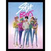 K-Pop Demon Hunters Picture Saja Boys Framed Poster