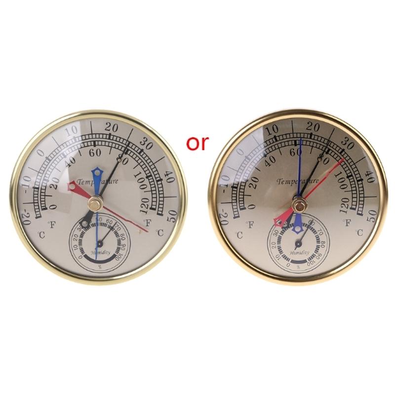 Outdoor Indoor Thermometer Large Numbers Thermometer Hygrometer Waterproof Wireless Wall Hanging Hygrometer Garden Decor
