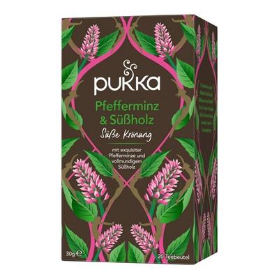 Puka Pfefferminz Lakritz Tee 20 Teebeutel