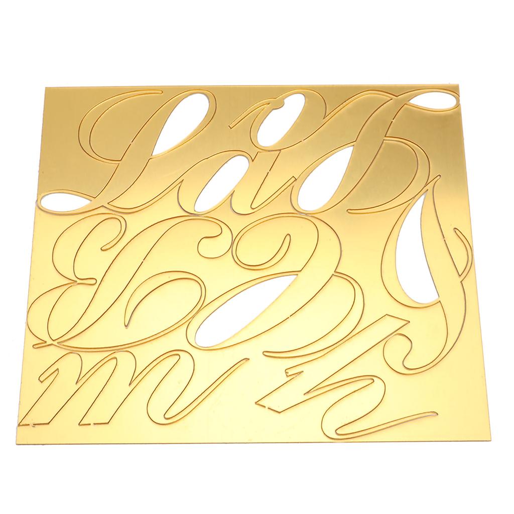 Autocolant de perete cu oglindă pentru sufragerie, acrilic autoadeziv, autocolant decorativ pentru scări, auriu