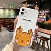 Applicable to Samsung A53 three-dimensional cartoon mobile phone case A33 rabbit S22 ears deer X-cover5 silicone